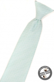Krawat dla chłopca w kolorze miętowym