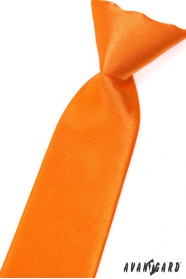 Pomarańczowy krawat dla chłopca