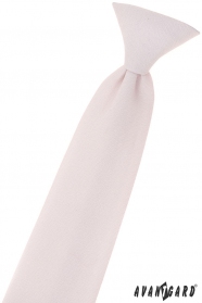 Krawat chłopięcy w różowym proszku