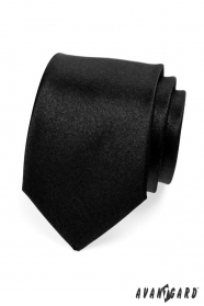 Czarny krawat męski