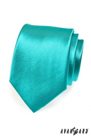 Turkusowy krawat dla mężczyzn