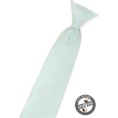 Krawat dla chłopca w kolorze miętowym