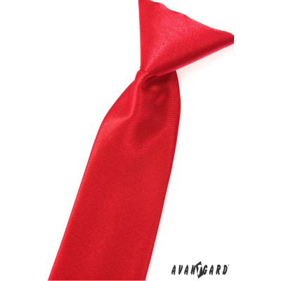Czerwony krawat dla chłopca