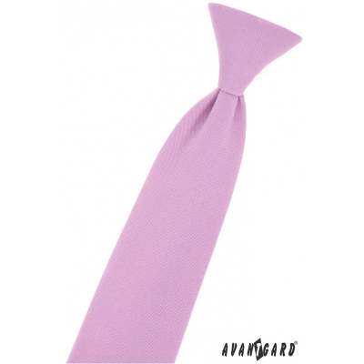 Krawat chłopięcy w kolorze liliowym