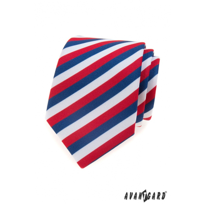 Krawat męski Tricolor Lux