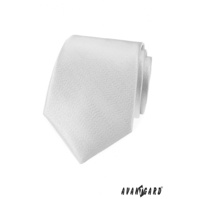 Srebrny krawat