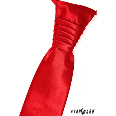 Czerwony angielski krawat