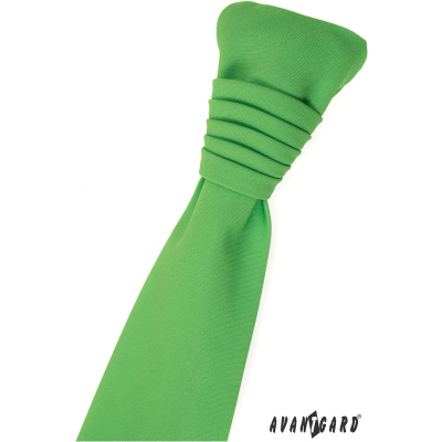 Angielski krawat, trawa zielona