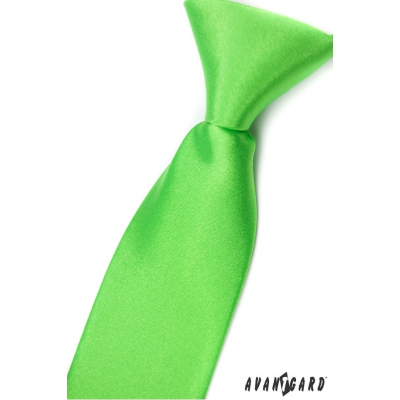 Zielony krawat dla chłopca