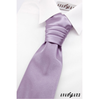 Jasnofioletowy angielski krawat dla chłopca
