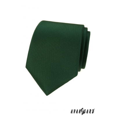Krawat zielony matowy LUX