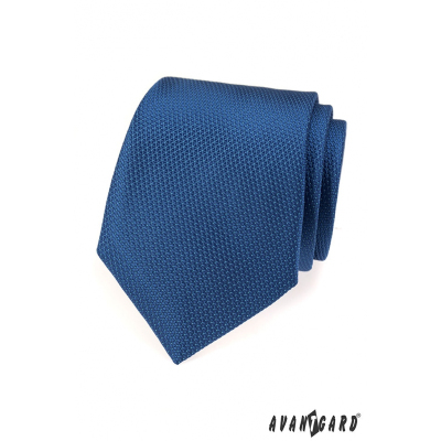 Niebieski krawat, małe trójkąty