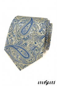 Krawat ze wzorem Paisley