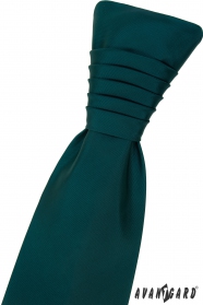 Szmaragdowo-zielony angielski krawat