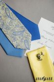 Jasnoniebieski, matowy krawat - szerokość 7 cm