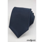 Lodowo-niebieski krawat - szerokość 7 cm